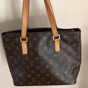 Authentic Louis Vuitton Cabas Piano Shoulder Bag